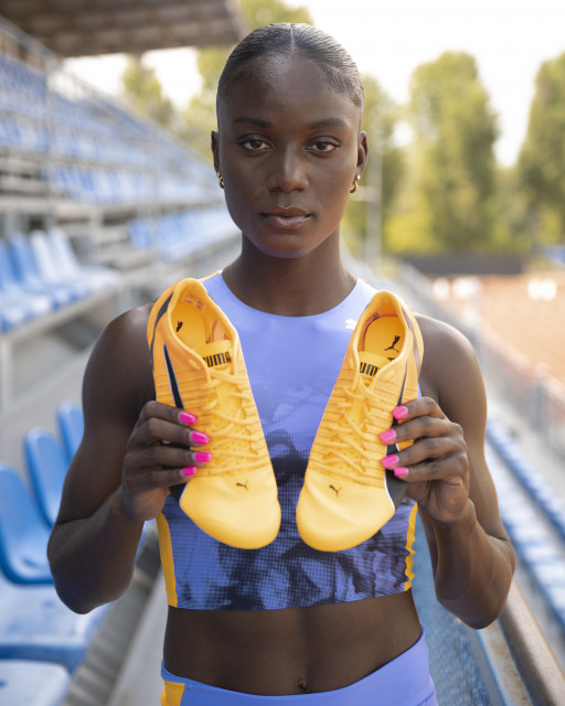 Sports company PUMA has signed St. Lucian track star Julien Alfred, who will begin wearing the compa...