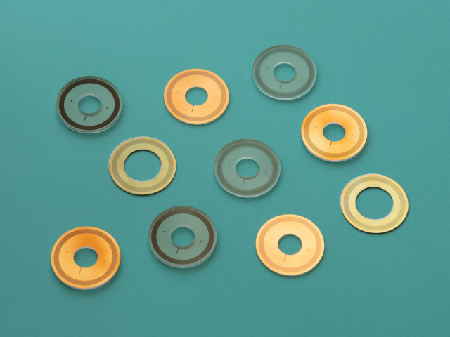 Various types of Encoder Disks (Photo: Business Wire)