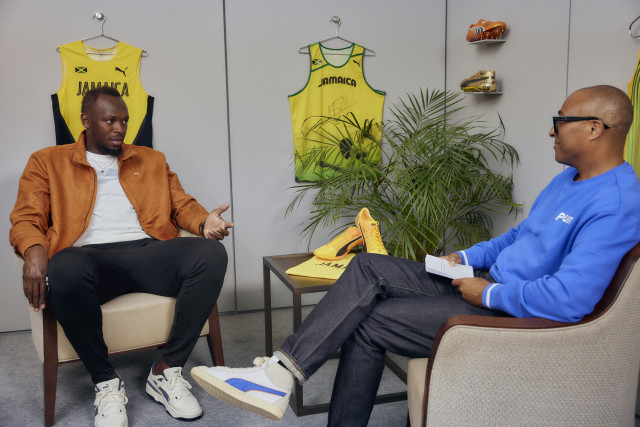 The dynamic conversation between Usain Bolt and Colin Jackson provides an engaging glimpse into the ...