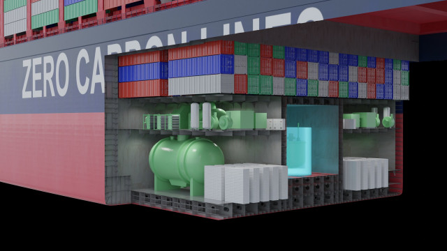 원자로 및 지원 장비의 배치를 보여주는 개념 설계(사진: 비즈니스 와이어)