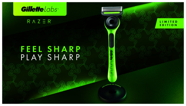 Feel Sharp, Play Sharp: Gillette and Razer Team Up for the Ultimate Collaboration in Grooming and Ga...