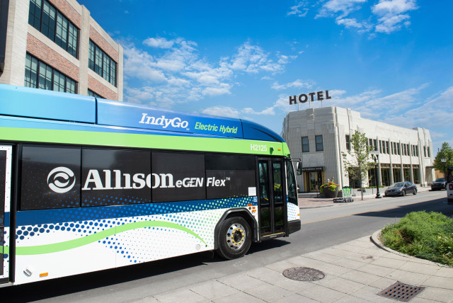 인디고는 미국의 연방대중교통국(FTA)으로부터 지원받은 보조금 중 일부를 앨리슨의 eGen Flex™ 전기·하이브리드 추진시스템이 장착된 시내버스 구매에 투자할 예정이다