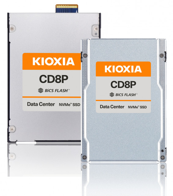 PCIe(R) 5.0 SSDs for Enterprise and Data Center Infrastructures: KIOXIA CD8P Series (Photo: Business Wire)