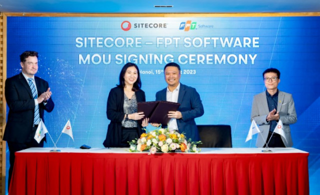 FPT Software and Sitecore inked a memorandum of understanding (MOU) on August 15 in Hanoi, Vietnam (...