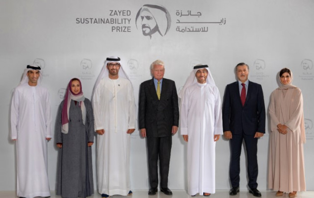 The Zayed Sustainability Prize Jury met in Abu Dhabi to elect the winners of this edition (Photo: AE...