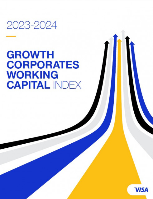 Visa Releases First Growth Corporates Working Capital Index for the Middle-Market (Graphic: Business...