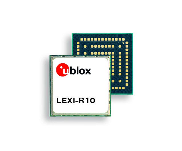 유블럭스(u-blox), 초소형 LTE Cat 1bis IoT 모듈 LEXI-R10 출시