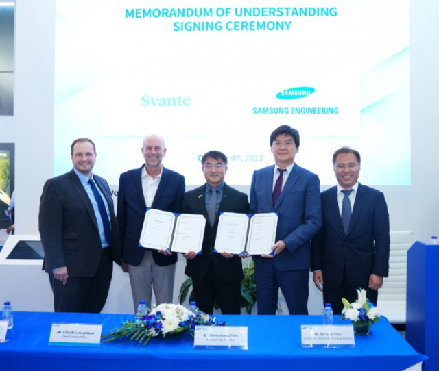 Samsung Engineering & Svante Unite in MoU for Carbon Capture Advancements in Asia and the Middle Eas...