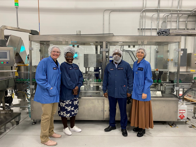 In November 2023, the Global Shea Alliance Managing Team visited Mary Kay’s Richard R. Rogers (R3) M...