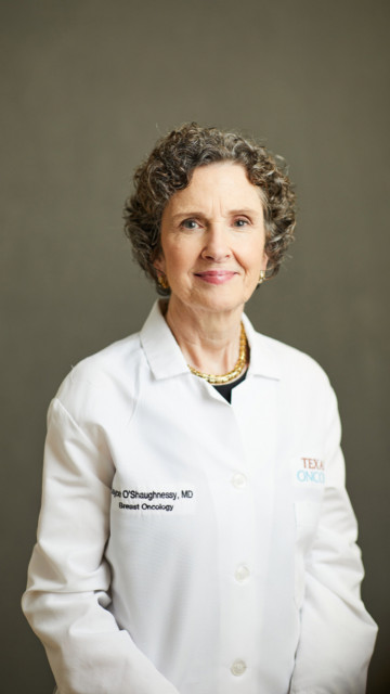 “The incidence of breast cancer in women is seeing an upward trend in the world, and today we can say that 1 in 3 women will be diagnosed with cancer in their lifetime,” said Dr. O’Shaughnessy (Courtesy of Joyce O&#039;Shaughnessy, M.D.).