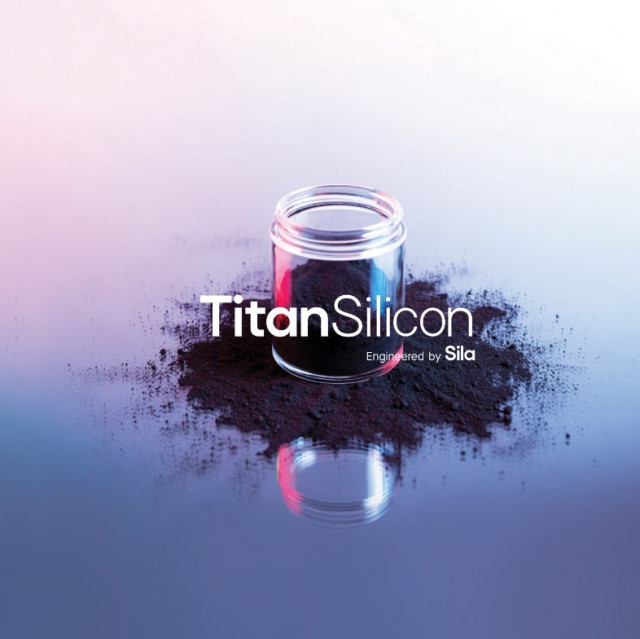 Sila&#039;s high-performance nano-composite silicon anode, Titan Silicon. (Photo: Sila)