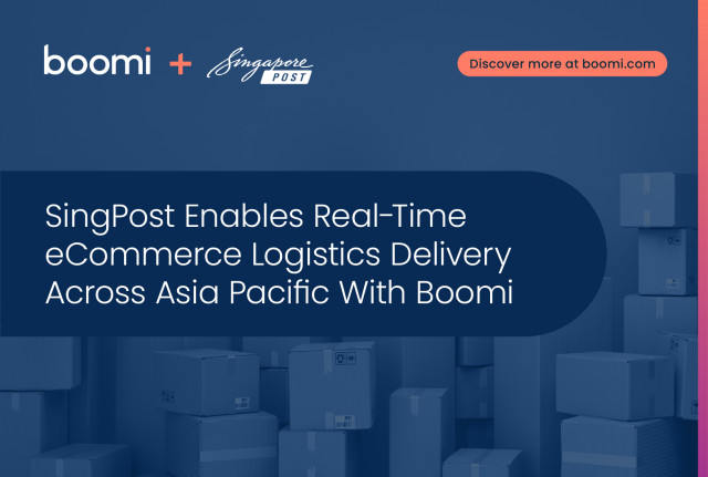 SingPost Enables Real-Time eCommerce Logistics Delivery Across Asia Pacific With Boomi (Graphic: Bus...