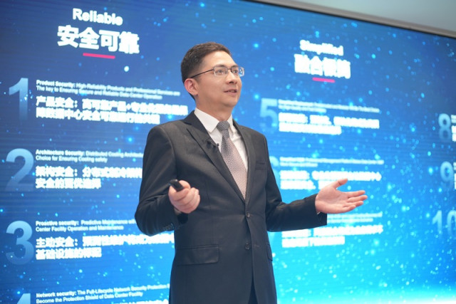 Yao Quan, President of Huawei Data Center Facility Domain
