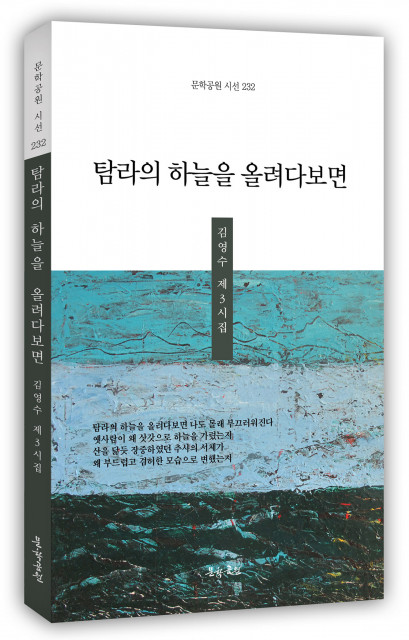 김영수 시집, ‘탐라의 하늘을 올려다보면’, 160페이지, 정가 1만2000원