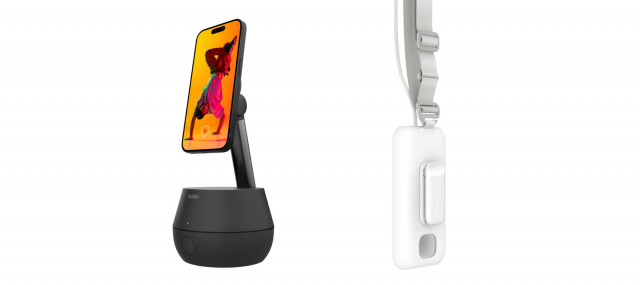 The first two products from Belkin Future Ventures division are the Auto-Tracking Stand Pro, announc...