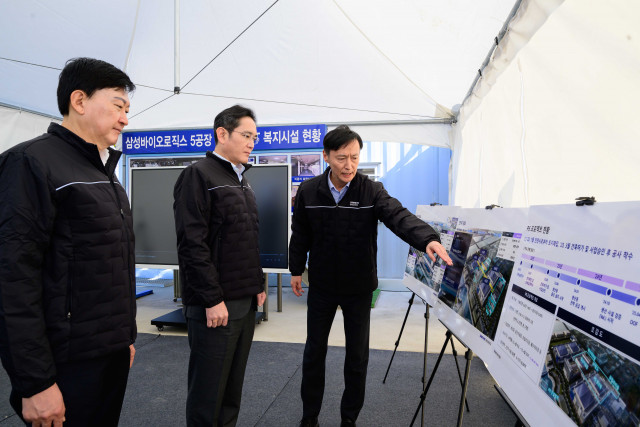 이재용 삼성전자 회장, 미래 성장 동력인 바이오 사업 점검