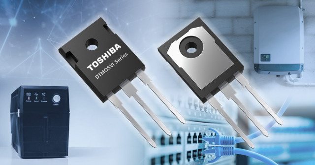 Toshiba: DTMOSVI(HSD), power MOSFETs with high-speed diodes that help to improve efficiency of power...