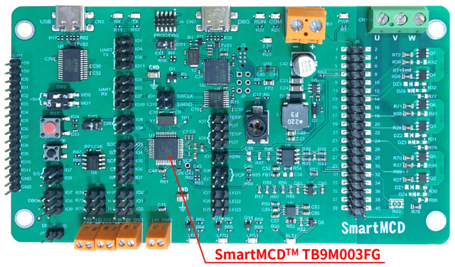 Toshiba: Reference Design “Motor Driving Circuit for Automotive Body Electronics Using SmartMCD™” wi...