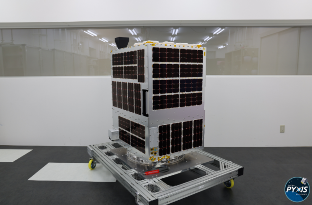 Axelspace&#039;s demonstration satellite “PYXIS” (Photo: Business Wire)