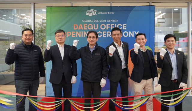 The inauguration ceremony was attended by senior executives from FPT Software Korea and representati...