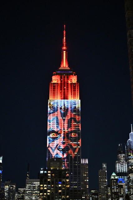 The Empire State Building Unveils Star Wars-Themed Takeover with a Dynamic Light Show, Interactive F...
