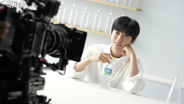 Jeju Samdasoo Lim Young-woong advertising video behind-the-scenes cuts
