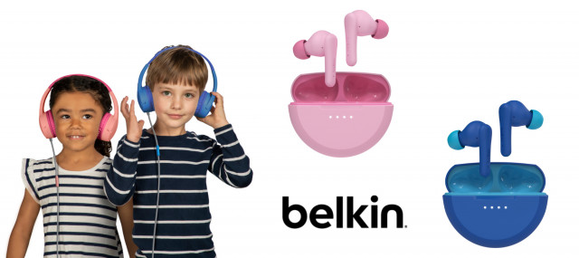 Belkin’s SoundForm Line has a wide selection for kids, combining style, safety and comfort (Photo: Business Wire)