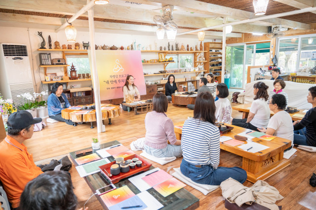 ‘제1회 문학으로 만드는 마음의 평안, 금강위크’ 행사 현장