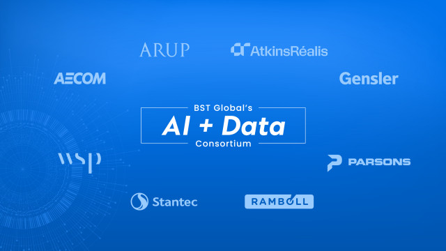 BST Global, the leading provider of AI-powered project intelligence™ solutions for the AEC industry, is proud to announce the formation of its AI + Data Consortium, a group of global technology leaders with a mission to be the voice of AI-powered and data-driven innovation for the AEC industry. These visionaries will help transform the AEC industry’s future. The AI + Data Consortium’s inaugural members are Tim Wark, Global AI Lead, AECOM; Tembi Hommes, Global Chief Data Officer, Arup; Darren Martin, Chief Digital Officer, AtkinsRéalis; Javier A. Baldor, Chief Executive Officer, BST Global; Eileen M. Canady, Chief Marketing Officer, BST Global; Joseph Joseph, Partner &amp; Chief Digital Officer, Gensler; Ricardo Lorenzo, Chief Technology Officer, Parsons Corporation; Jason B. Miller, Head of Innovation, Ramboll; Shankar Kalyana, Senior Vice President &amp; Chief Technology Officer, Stantec; and Chadi Habib, Chief Technology Officer &amp; Business Solutions Manager, WSP. (Graphic: BST Global)