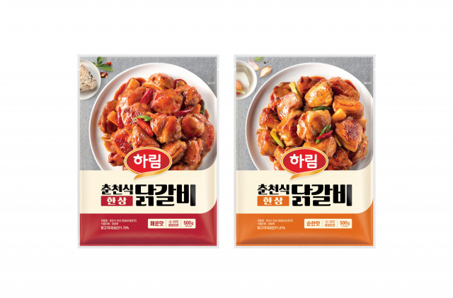 하림 ‘춘천식 한상 닭갈비’ 2종