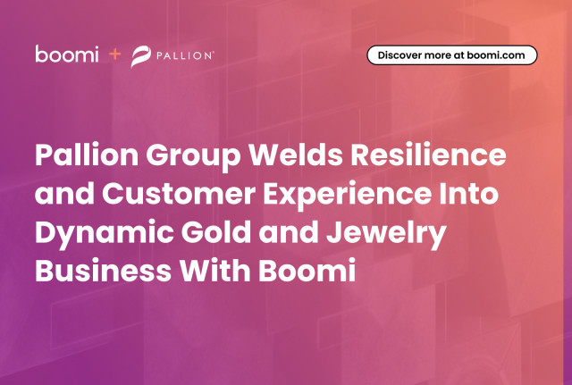 Pallion Group Welds Resilience and Customer Experience Into Dynamic Gold and Jewellery Business With Boomi (Graphic: Business Wire)