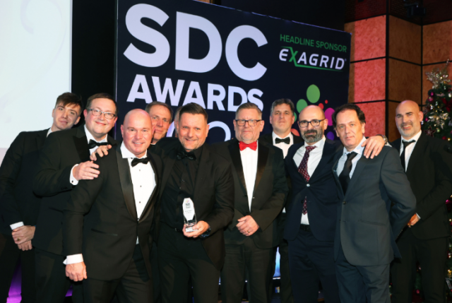 ExaGrid wins Storage Company of the Year. Photo courtesy of SDC Awards.