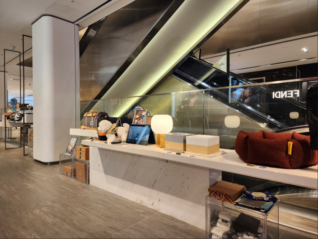 Berg&Ridge’s pop-up store at Galleria Department Store, Korea’s upscale department store franchise