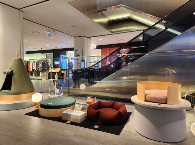 Berg&Ridge’s pop-up store at Galleria Department Store, Korea’s upscale department store franchise