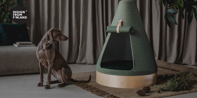 B-SPACE, a dog house designed with high quality materials and technologies for large-sized dogs