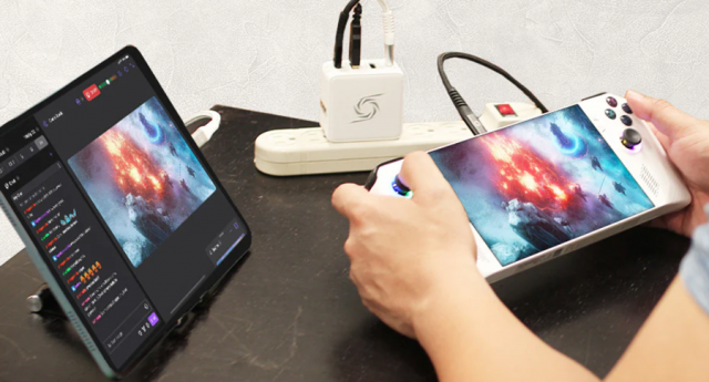 ‘엘리트 고(GC313pro)’를 활용해 아이패드로 휴대용 콘솔게임 스트리밍
