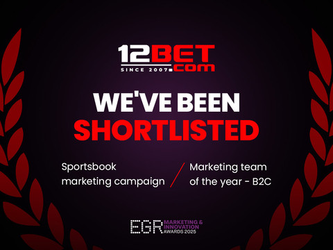 12BET Makes the Shortlist at the 2025 EGR Marketing & Innovation Awards