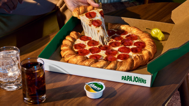 The Papa Johns Croissant Pizza is a true culinary collision – combining flaky, buttery layers with bold pizza flavor in one unforgettable bite.
