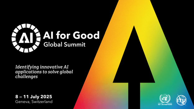 ITU AI for Good Global Summit 2025 행사 공식 포스터