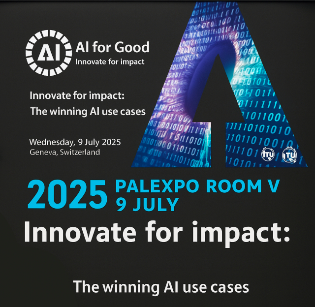 ITU AI for Good-Innovate for Impact 행사 배너