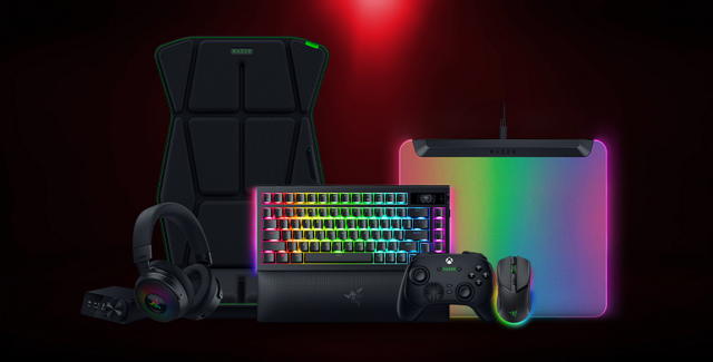 Razer 게이밍 기어(Razer Chroma RGB, Sensa HD 지원)