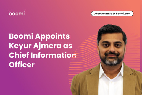 Boomi Appoints Keyur Ajmera as Chief Information Officer