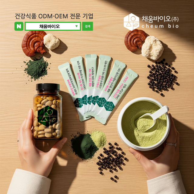 기획부터 생산까지 원스톱으로 진행 가능한 시스템과 400여 개 파트너사가 선택한 채움바이오