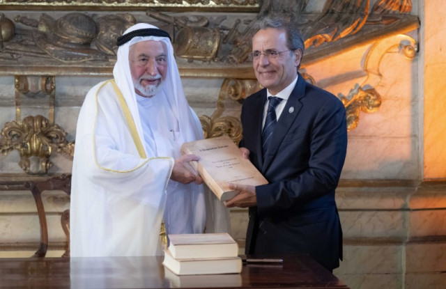 Sharjah Ruler opens Centre for Arabic Studies in Portugal (Photo: AETOSWire)