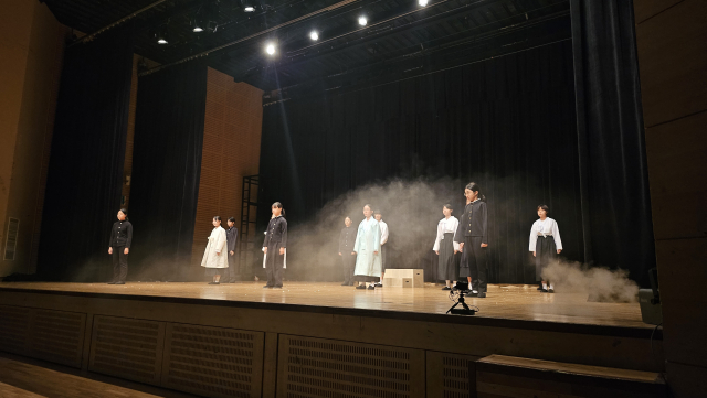 ‘노래하라, 조국의 독립을!’ 뮤지컬 공연 전경