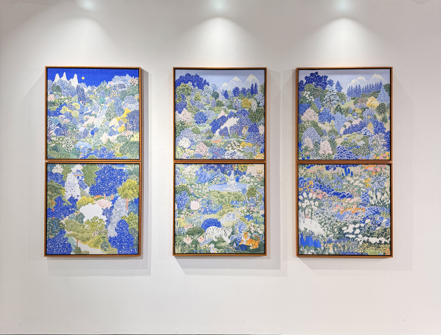 Janice Chae 작가의 ‘북한산의 환상’ 작품