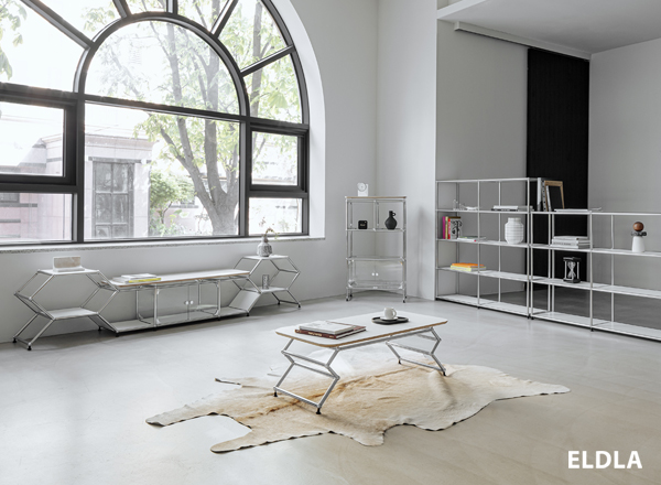 퓨처 아르데코 디자인 가구 브랜드 엘드라가 다채로운 인테리어 공간에 활용 가능한 신제품 컬렉션을 출시했다