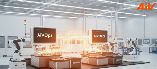 AiV의 두 핵심 플랫폼 AiVOps와 AiVData 간 통합 파이프라인은 AI 모델 학습·배포·운영이 자동화된 하나의 생태계로 작동한다