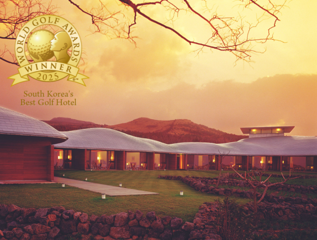 2025 WGA ‘한국 베스트 골프 호텔’로 선정된 제주 포도호텔 전경