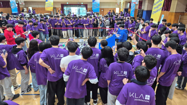 ‘제5회 KLA 로봇 대회(Advance Insights Challenge)’ 경기 모습